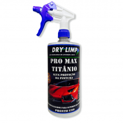 DRY LIMP PRO MAX TITÂNIO 12 Unidades de 1 Litro -Cristalização Ecológica e proteção da pintura  (Pronto Uso)